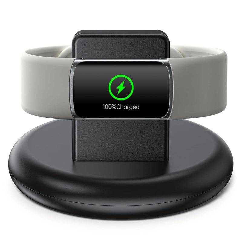 AK Charger for Fitbit Charge 6 / Charge 5 / Luxe, Anti-Slip Charging Stand Dock with USB Fast Charger Cable Cord,4.4ft/135cm - Image 1